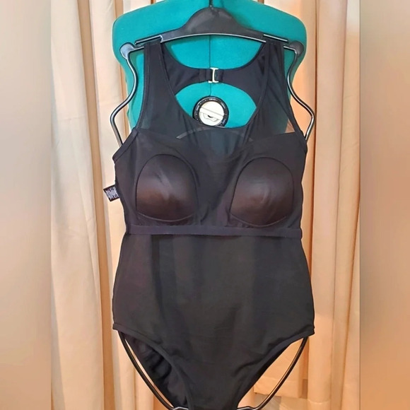 0064. NWOTs Catalina  ~ Modest Plus Size Slimming ~ Mirage Neckline ~ XL~ SEXY!! - Picture 6 of 15